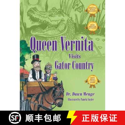 【3-4周达】Queen Vernita Visits Gator Country [9781960546463]
