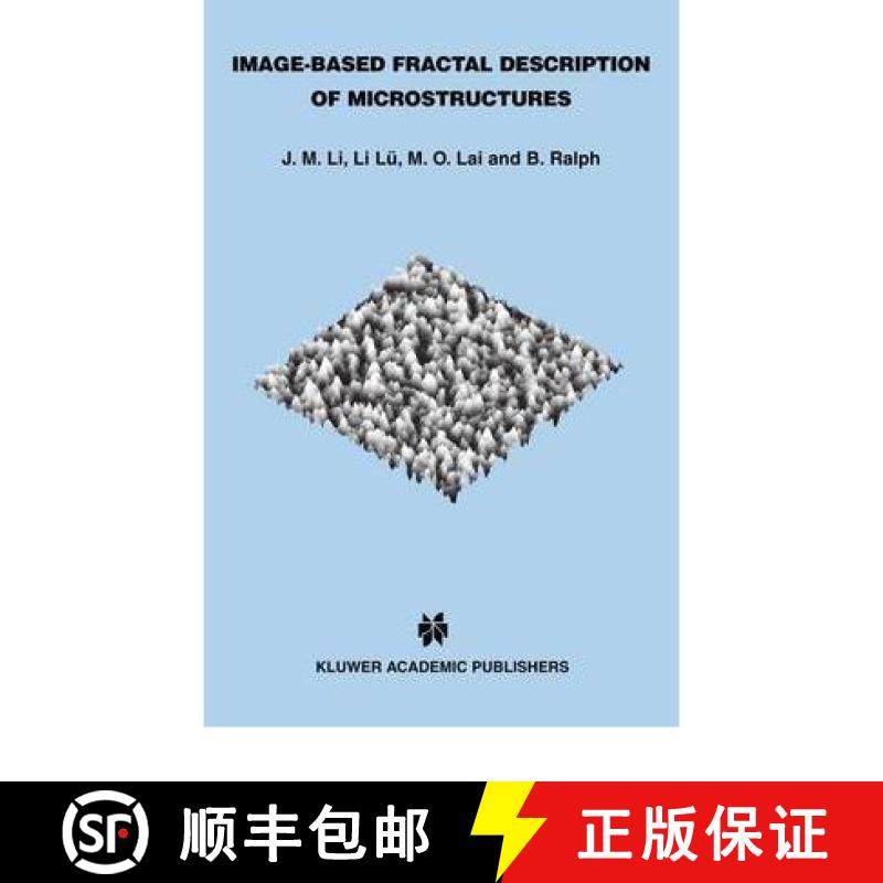 【3-4周达】Image-Based Fractal Description of Microstructures [9781441953704]