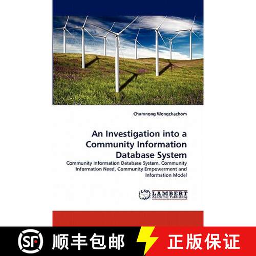 预订 An Investigation Into a Community Information Database System [9783838358437]