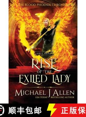 【3-4周达】Rise of the Exiled Lady: A Completed Angel War Urban Fantasy [9781944357764]