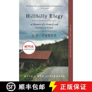 现货 乡下人的悲歌 美版 Hillbilly Elegy: A Memoir of a Family and Culture in Crisis [9780062300553]