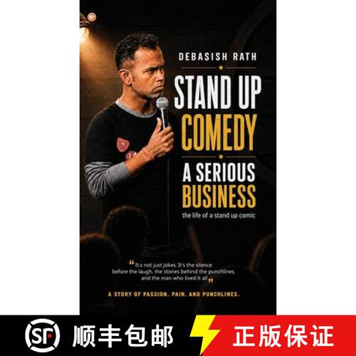 【3-4周达】Stand Up Comedy-A Serious Business: The Life of a stand up comic [9789374262481]