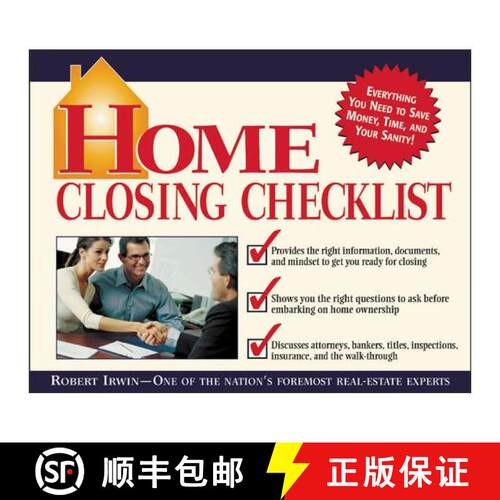【3-4周达】Home Closing Checklist [9780071409971]