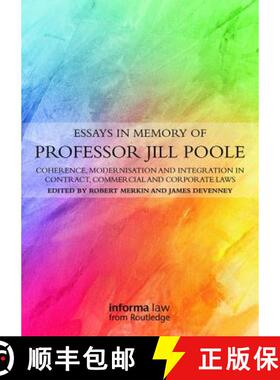 【3-4周达】精装 Essays in Memory of Professor Jill Poole: Coherence, Modernisation and Integration in... [9781138564152]