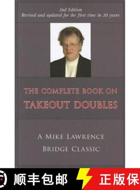 【3-4周达】Complete Book on Takeout Doubles (2nd Edition) (Revised): A Mike Lawrence Bridge Classic [9781897106877]