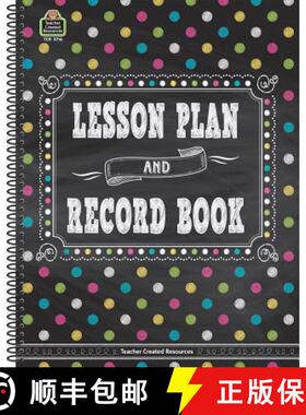 【3-4周达】Chalkboard Brights Lesson Plan and Record Book [9781420637168]