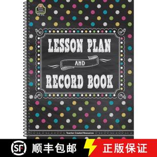 【3-4周达】Chalkboard Brights Lesson Plan and Record Book [9781420637168]