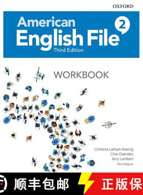 【3-4周达】American English File: Level 2: Workbook [9780194906456]