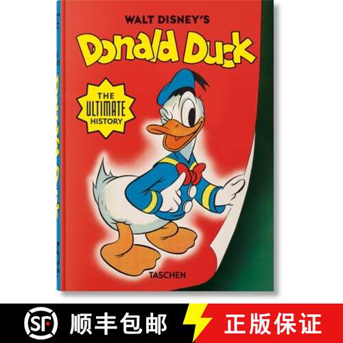 【3-4周达】精装 Walt Disney's Donald Duck. the Ultimate History. 45th Ed. [9783754404812]