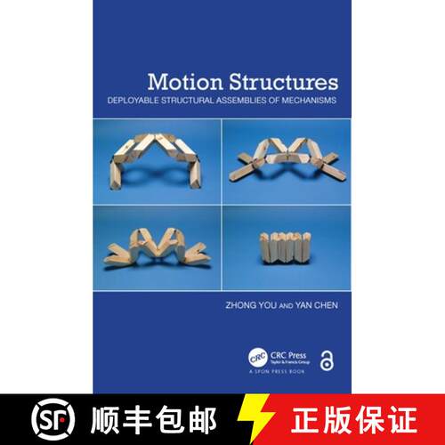 【3-4周达】精装 Motion Structures : Deployable Structural Assemblies of Mechanisms [9780415554893]