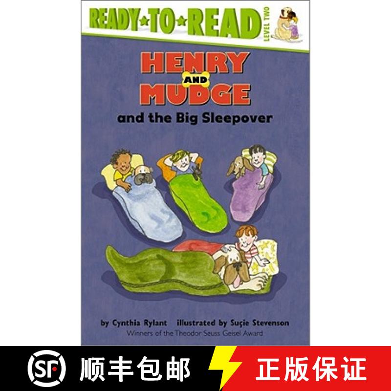 【3-4周达】Henry and Mudge and the Big Sleepover: Ready-To-Read Level 2 [9780689834516]