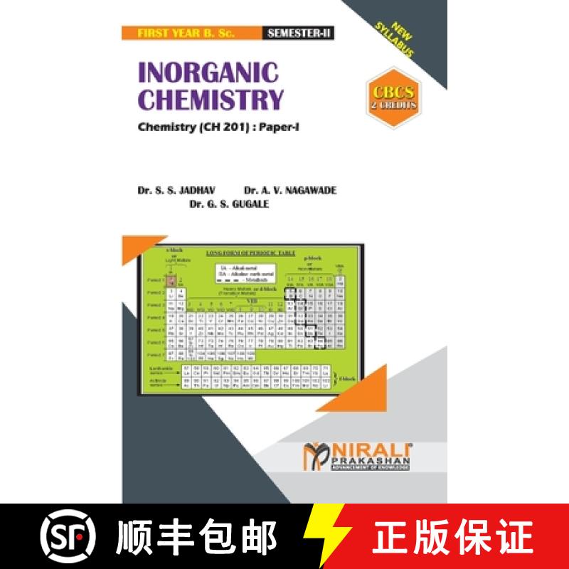 【2-3周达】INORGANIC CHEMISTRY [2 Credits] Chemistry : Paper-I [9789389686708]