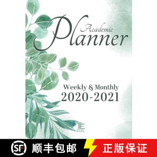 【3-4周达】16-Month Academic Planner 2020 - 2021: Weekly / Monthly / Daily Life Planner to Increase P... [9781716625626]