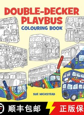 【3-4周达】Double-Decker Playbus Colouring Book [9781916392328]