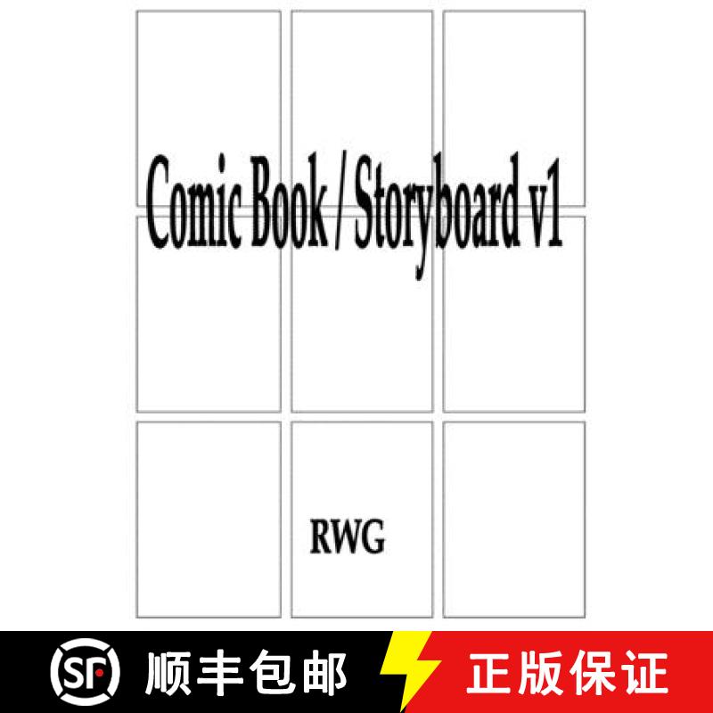 预订 Comic Book / Storyboard v1: 150 Pages 8.5 X 11 [9781087807843]