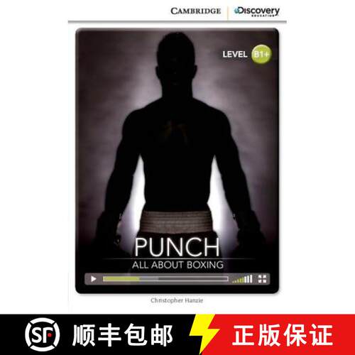 剑桥探索 Cambridge Discovery Education Interactive Readers (B1+)  - Punch: All About Boxing (Book wit... [9781107677272]