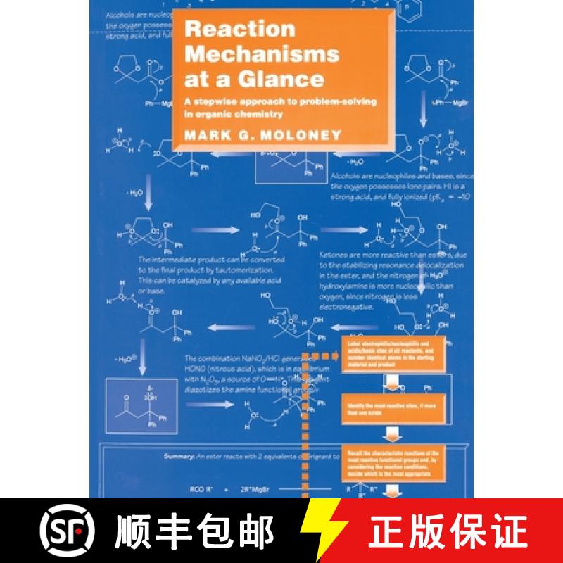 【3-4周达】Reaction Mechanisms At A Glance - A Stepwise Approach To Problem-Solving In Organic Chemis... [9780632050024]