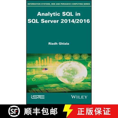 【3-4周达】精装 Analytic Sql In Sql Server 2014/2016 [Wiley统计学] [9781786304124]