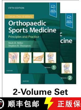 【3-4周达】DeLee, Drez and Miller's Orthopaedic Sports Medicine : 2-Volume Set [9780323544733]