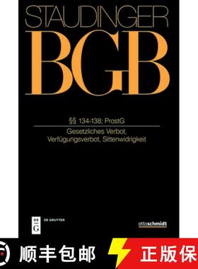 预订 §§ 134-138; Prostg: (Gesetzliches Verbot, Verfügungsverbot, Sittenwidrigkeit) [9783805913171]