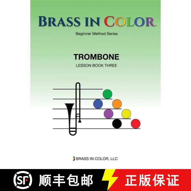 【3-4周达】Brass in Color: Trombone Book 3 [9781949670011]
