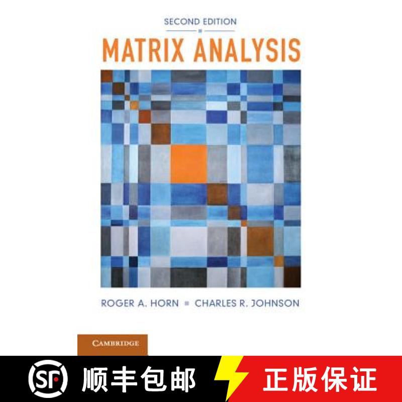现货 矩阵分析 Matrix Analysis [9780521548236]