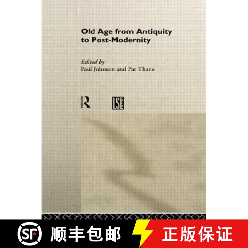 【3-4周达】Old Age from Antiquity to Post-Modernity [9781138007093]