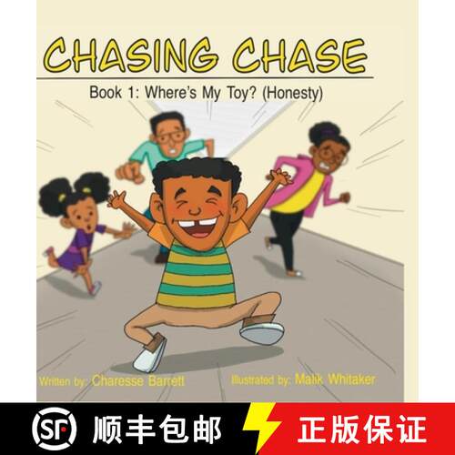 【3-4周达】精装 Chasing Chase: Book 1: Where's My Toy? (Honesty) [9781387597215]