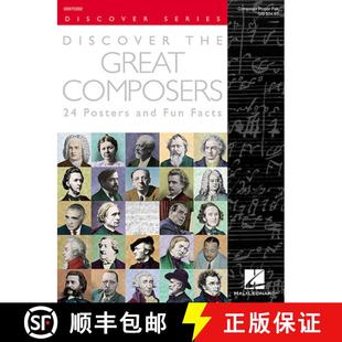 Discover Set 预订 Posters 9781480355767 Great Pack the Composers Poster