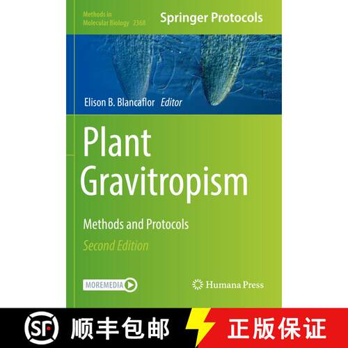 【3-4周达】Plant Gravitropism : Methods and Protocols (Second Edition 2022) [9781071616796]
