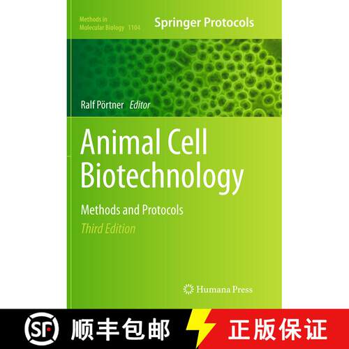 【3-4周达】Animal Cell Biotechnology : Methods and Protocols (Softcover reprint of the original 3rd e... [9781493963188]