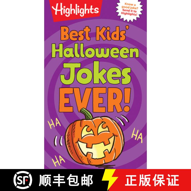 【3-4周达】Best Kids' Halloween Jokes Ever!: Laugh Out Loud Halloween Jokes for Kids, Joke Book Full ... [9781644721193]