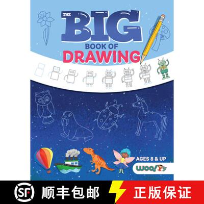 【3-4周达】Woo! Jr. Kids Activities Books : Over 500 Drawing Challenges for Kids and Fun Things to Do... [9781642506723]