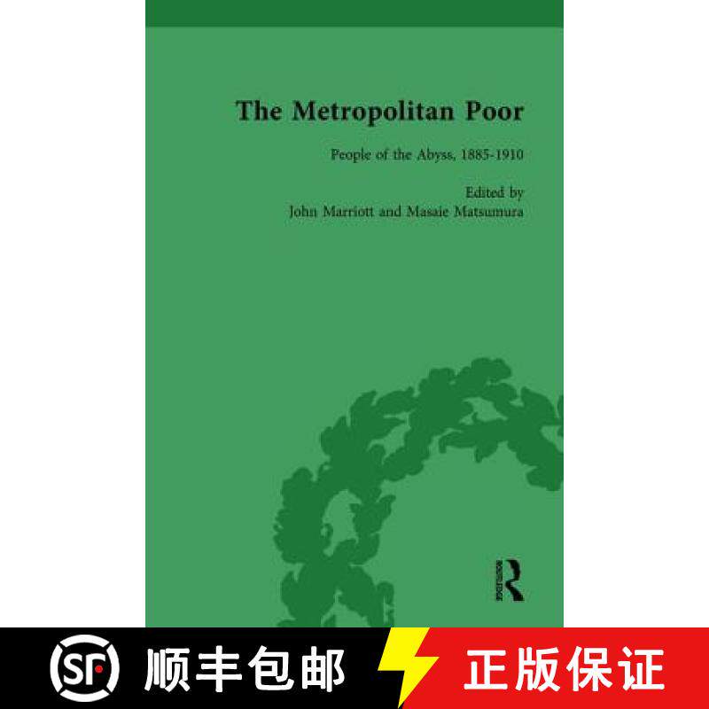 【3-4周达】The Metropolitan Poor Vol 3: Semifactual Accounts, 1795-1910 [9781138761643]
