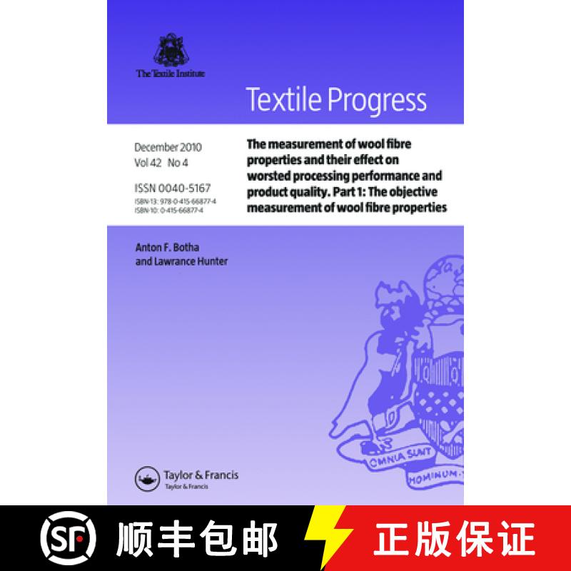 【3-4周达】The Measurement of Wool Fibre Properties and their Effect on Worsted Processing Performanc... [9781138458734]