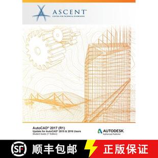 Autodesk 4周达 2017 for Users Authorized 2016 AutoCAD 2015 9781943184187 Publisher Update