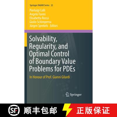 【3-4周达】Solvability, Regularity, and Optimal Control of Boundary Value Problems for PDEs : In Hono... [9783319878041]