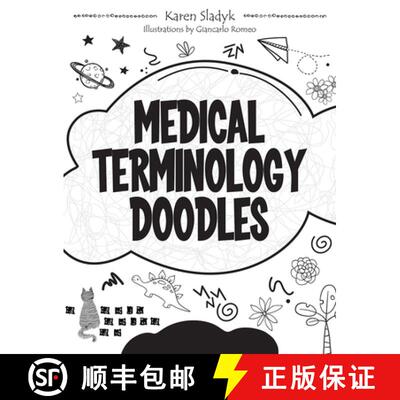 【3-4周达】Medical Terminology Doodles [9781630914806]