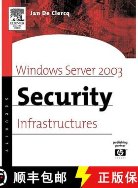 【3-4周达】Windows Server 2003 Security Infrastructures: Core Security Features [9781555582838]