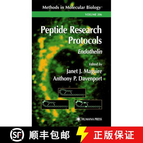 【3-4周达】Peptide Research Protocols: Endothelin [9781617372919]