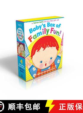 【3-4周达】Baby's Box of Family Fun! (Boxed Set): A 4-Book Lift-the-Flap Gift Set: Where Is Baby's Mo... [9781416927952]