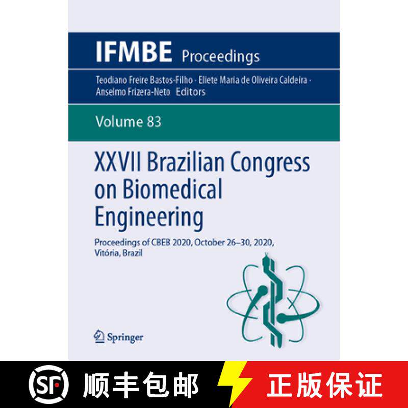 【3-4周达】XXVII Brazilian Congress on Biomedical Engineering: Proceedings of Cbeb 2020, October 26-3... [9783030706005]