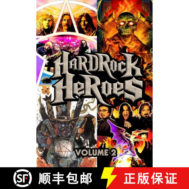【3-4周达】Orbit: Hard Rock Heroes: Black Sabbath, Rush, Metallica, and Mötley Crüe [9781962404952]