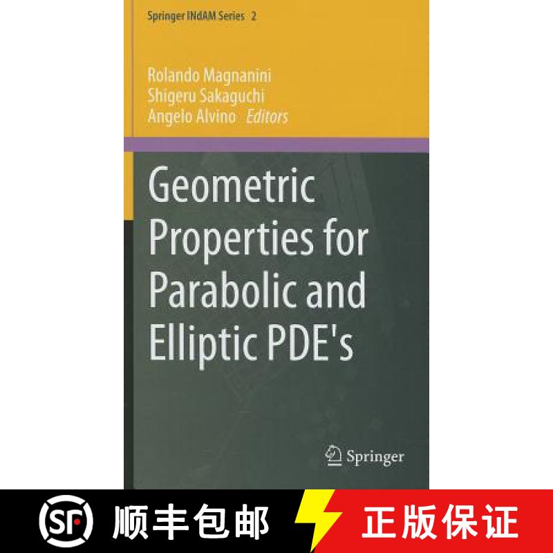 【3-4周达】Geometric Properties for Parabolic and Elliptic PDE's [9788847028401]