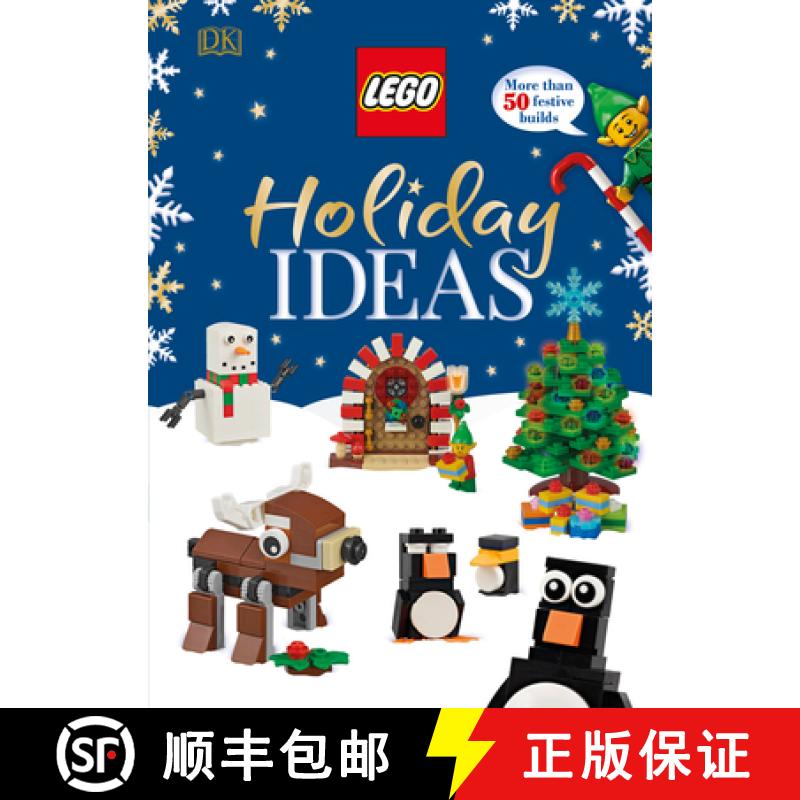 【3-4周达】Lego Holiday Ideas: More Than 50 Festive Builds (Library Edition) [9781465487681]