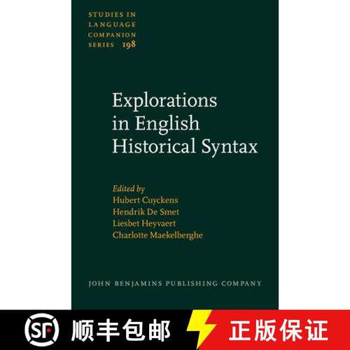 【3-4周达】Explorations in English Historical Syntax. [9789027201027]