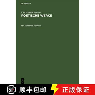 【3-4周达】精装 Lyrische Gedichte [9783112391174]