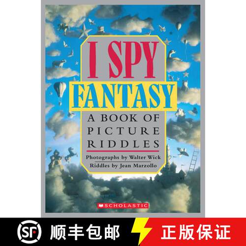 【3-4周达】I Spy Fantasy: A Book of Picture Riddles [9780590462952]