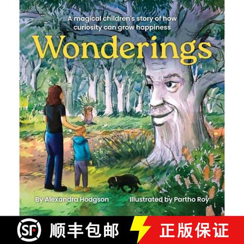 【3-4周达】精装 Wonderings: A magical children's story of how curiosity can grow happiness [9781764345712]