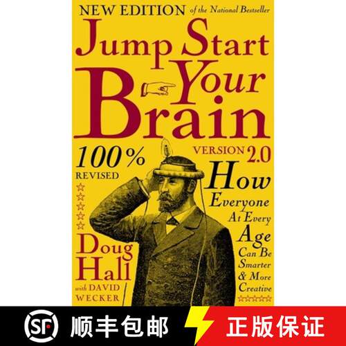【3-4周达】精装 Jump Start Your Brain : How Everyone at Every Age Can Be Smarter and More Productive [9781578606290]
